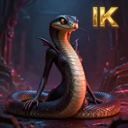 lady snake demon, 8k, cinematic lighting, trending on artstation, octane rendering