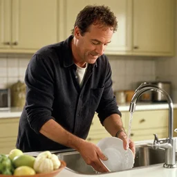 bill murray washing dishes,