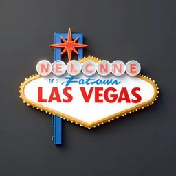 online casino logo with no text, las vegas