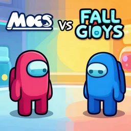 among us vs fall guys