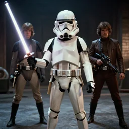 still from star wars but its a 1 9 7 0 s blaxploitation movie