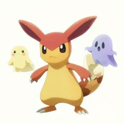 micture between metapod and haunter pokemon, pokemon hybrid, cacoon ghost