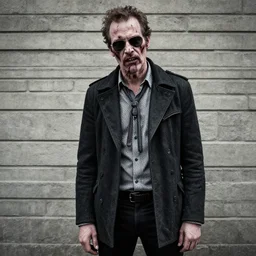zombie in style of Vince Locke