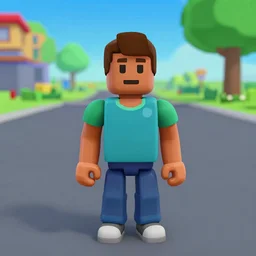 Roblox player , in real life