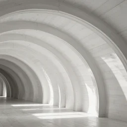 white wood curved bridged ceiling