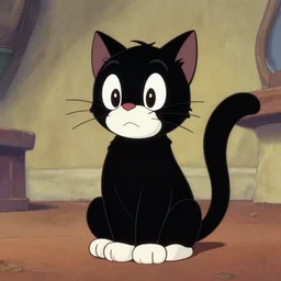 a still from the cartoon the black cat ( 1 9 5 1 ) directed by walt disney