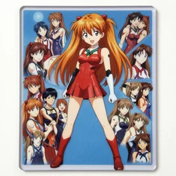 asuka langley placard happiness for everyone