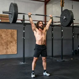 Jesus doing crossfit
