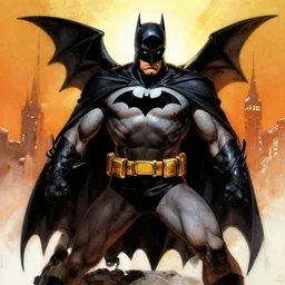 batman art frank frazetta