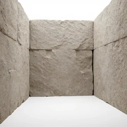 cell! this space, barely wider than outstretched arms, seems to have been chopped raw and square from unfinished stone. only the floor is smooth a fine white surface beneath your feet. there is a narrow gap in the east wall. - n 9 - g