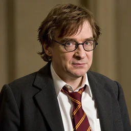 Live Action Still of Stephen Hawking in Harry Potter, real life, hyperrealistic, ultra realistic, realistic, highly detailed, epic, HD quality, 8k resolution, body and headshot, film still
