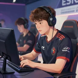 ESports Championship , artwork by Thomas GAINSBOROUGH