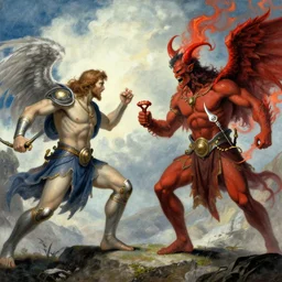 a war between heaven and hell
