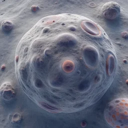 “highly structured cellular life forms, cell-shaded, extremely detailed, 35mm wide angle shot”