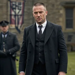 film still of !!!!Jason Statham!!! as Thomas Shelby in Peaky Blinders, 4k