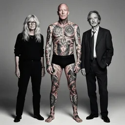 tough looking man with fullbody tattoos, award winning photography, high detail, photography by annie leibovitz, ansel adams, mary ellen mark
