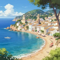 beautiful anime Costa Blanca
