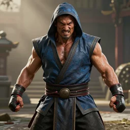 mr. bean as a mortal kombat 1 1 fighter. fatality, brutality, finish him, unreal engine 5