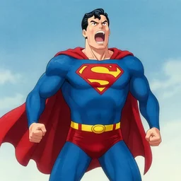 Superman >yelling<<<< screaming!!!