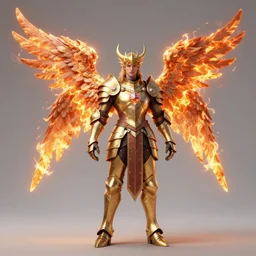 whimsical fantasy character portrait, bright armor male warlock with six - fold!!!! burning!!!!!!!! angel wings, ultra realistic, wide angle, intricate details, emerald artifacts, sharp focus, highly detailed by peter mohrbacher, hajime sorayama, wayne barlowe, boris vallejo, aaron horkey, gaston bussiere, craig mullins