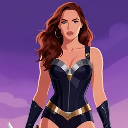 gal gadot illustration by alex cross