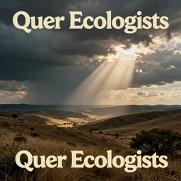Queer Ecologists album cover art 70s style