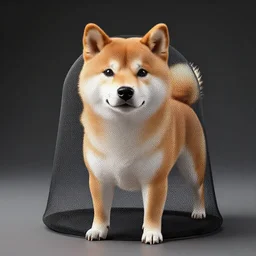 mesh of shiba inu
