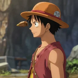 photo of luffy in game of thrones, side shot, by shunji dodo, 8 k resolution, high quality
