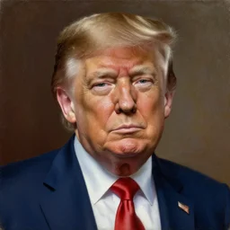Donald Trump as a Japanese man, oil on canvas, intricate, portrait, 8k highly professionally detailed, HDR, CGsociety