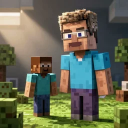 Walter White plays minecraft