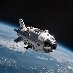 deep space exploration, only one scouting ship, drifting in space, the expanse, industrial design  and apparent technology, ultrarealistic, cinematic lighting, 4k, widescreen ratio, trending on Artstation, Cgsociety
