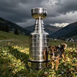 at last a dog has won the stanley cup