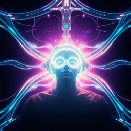psychonautist, digital art, award winning, volumetric lighting