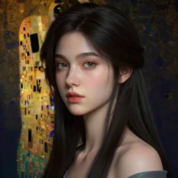 a portrait of a girl, hyper detailed, digital art, trending in artstation, cinematic lighting, studio quality, smooth render, unreal engine 5 rendered, octane rendered, art style by klimt and nixeu and ian sprigger and wlop and krenz cushart