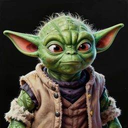 ultra realistic portrait painting of yoda as piccolo, art by akira toriyama, 4 k, dragon ball artstyle, cel shaded, highly detailed, epic lighting