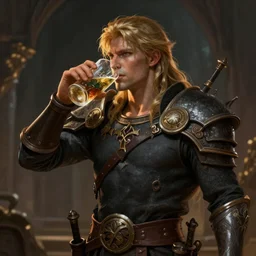 a fantasy comic book style portrait painting of balancer - drinker augustus in lord of mysteries, unreal 5, daz, hyper realistic, octane render, rpg portrait, ambient light, dynamic lighting