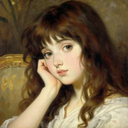 a detailed portrait of dreaming anime girl, painting by gaston bussiere, craig mullins, j. c. leyendecker