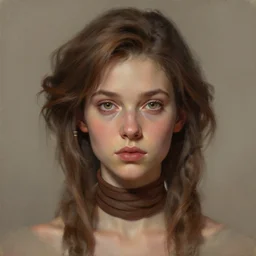 a detailed portrait beauty girl with a country - shaped hairstyle wrapping around her neck, wide painting by greg rutkowski and hr giger, zbrush, trending on artstation : 1 h 1 0 2 4