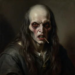 Creepy art by Stefan Koidl, realistic painting, classical painting, high definition, digital art, matte painting, very detailed, realistic