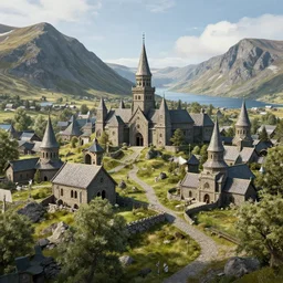 an ancient nordic city