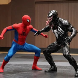 Spider-Man fighting Venom live action fight scene by Emmanuel Lubezki