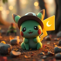 poket cute 🌱🌍, 3 d, unreal engine 5, octane render, detailed, cinematografic, cinema 4 d, nvidia ray tracing graphics, artstation, greg rutkowski style