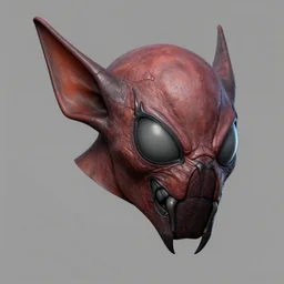 game concept art, muscular, spider head, chiroptera head, chiroptera ears, hyperrealism, artstation, cgsociety, zbrush, no background
