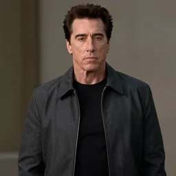 a photograph of john travolta as nicholas cage, cinematic, detailed, proportional