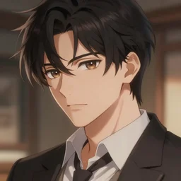 detailed beautiful male character art of a protagonist, depth of field, on amino by sakimichan patreon, wlop, weibo high quality art on artstation