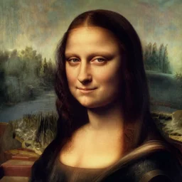 A badass photo of monalisa in a new movie about, death, love, war, tears, anger. hyper detailed, award winning photography, perfect faces