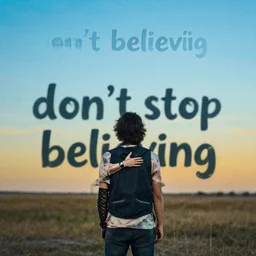 don't stop believing