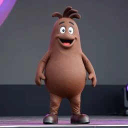 photo still of count chocula on stage at vans warped tour!!!!!!!! at age 3 8 years old 3 8 years of age!!!!!!! stage diving into the crowd, 8 k, 8 5 mm f 1. 8, studio lighting, rim light, right side key light