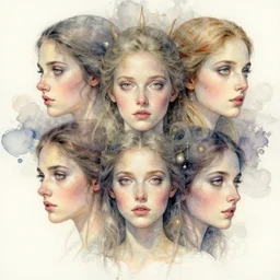 Geistlichkeit banqueting pioneer of paper God serenity BEAUTY, cinematic, creative, fromme Seele, artistic, pioneering oblique frail watercolor aesthetic, intricate drawing, realistic fantasy, extremely detailed and beautiful aesthetic faces, establishing shot, 8k resolution