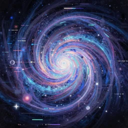 digital painting detailed rotoscoped glitchcore fantasycore cryptographic cosmic convergence within vortex of elemental energies, painted by Michael Whelan and dan mumford
